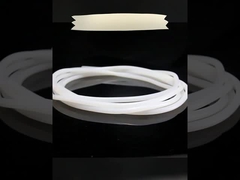 लाल पारदर्शी सिलिकॉन एक्सट्रूज़न, सील के लिए सिलिकॉन प्रोफाइल