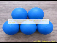 Food Grade Custom Silicone Rubber Ball For Machinery / Bathroom Facilities