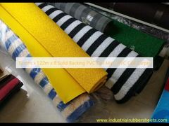 15 mm x 1.22m x 8 Solid Backing PVC Coil Mat , PVC Coil Carpet