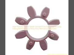 हेवी ड्यूटी मैकेनिकल असेंबलियों में लंबे समय तक चलने वाले प्रदर्शन के लिए उच्च लचीलापन रबर स्पाइडर मानक आकार इंजीनियर किया गया