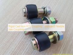 कठोर कास्ट आयरन एफसीएल युग्मन, मानक लचीला जबड़े युग्मन