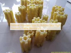 विश्वसनीय मानक आकार पु रबर सील उच्च लचीलापन लौ प्रतिरोध