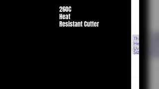 PTFE कटर पैड 260C गर्मी प्रतिरोधी औद्योगिक कटिंग