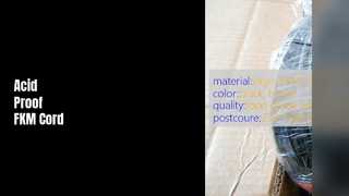 एफकेएम फ्लोररबर कॉर्ड औद्योगिक सील एसिड प्रतिरोधी