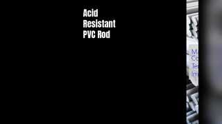 पीवीसी रॉड 10-300 मिमी एसिड क्षार प्रतिरोधी