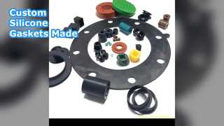 कस्टम सिलिकॉन वॉशर गास्केट ऑर्डर पर बनाए गए