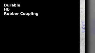 औद्योगिक शाफ्ट के लिए एचबी रबर कपलिंग