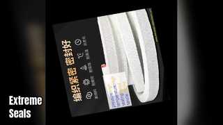 पीटीएफई ग्रेफाइट पैकिंग रासायनिक सील अत्यधिक तापमान