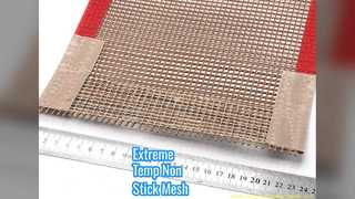 पीटीएफई मेश बेल्ट हाई टेम्प नॉन-स्टिक इंडस्ट्रियल