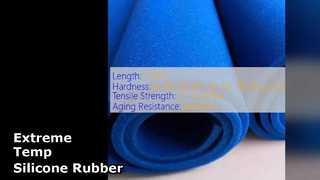 सिलिकॉन रबर शीट रोल चरम तापमान