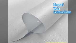 पीटीएफई फाइबरग्लास कपड़ा अग्निरोधक जल प्रतिरोधी