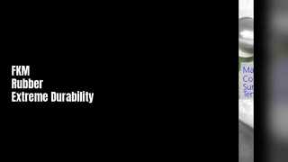 एफकेएम रबर शीट: 8 एमपीए तन्यता, 75 शोर ए