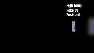 उच्च तापमान नली 1 मिमी x 2 मिमी 100 मीटर यूवी प्रतिरोधी