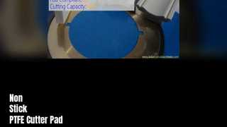 कस्टम PTFE कटर पैड 260C गर्मी प्रतिरोधी नॉन स्टिक