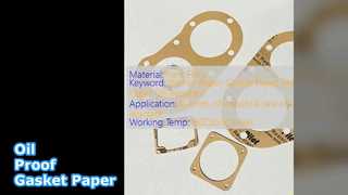 ऑयल प्रूफ वॉशर पेपर 180सी 1 मीटर चौड़ी औद्योगिक सील