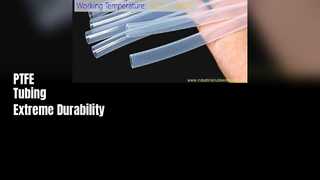 पीटीएफई ट्यूबिंग: गर्मी और रासायनिक प्रतिरोधी