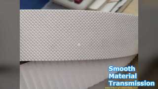 एंटी स्टेटिक पीवीसी कन्वेयर बेल्ट चिकना सामग्री प्रवाह