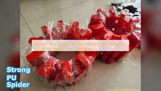 पीयू स्पाइडर स्ट्रेंथ 8-55एमपीए औद्योगिक रबर