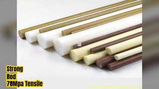 मजबूत नायलॉन रॉड 78Mpa तन्यता ताकत इलेक्ट्रिक प्रदर्शन