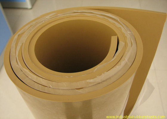 Red Industrial Gum Rubber Sheet For Truck Lining , Drinking Water Lining