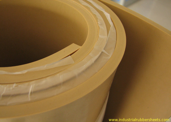 Double Impression Fabric Industrial Rubber Sheet , Tensile Strength 15 - 24Mpa