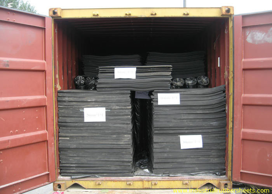 Acid Resistance Industrial Grade Black SBR Rubber Sheet for Bridge Bearing Pads