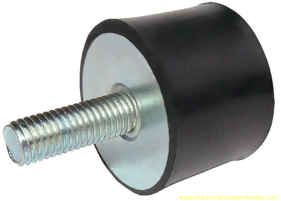 Galvanized Metal Rubber Shock Mounts with Tensile Strength 8-12Mpa and Hardness 40-60 Shore A for Industrial Vibration Damping