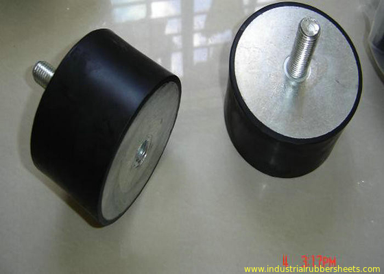 Galvanized Metal Rubber Shock Mounts with Tensile Strength 8-12Mpa and Hardness 40-60 Shore A for Industrial Vibration Damping