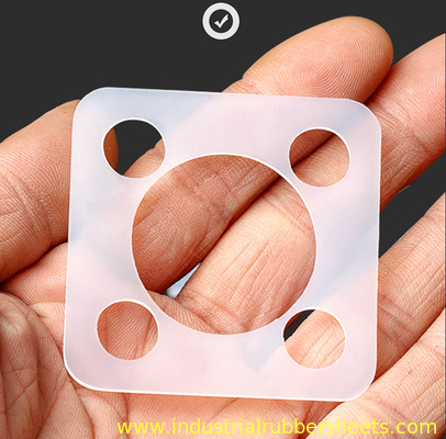 -60°C To +260°C 10 Bar Heat Resistant Silicone Rubber Washers , Silicone Rubber Gasket Various Colors