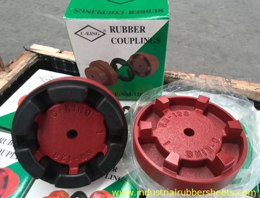 NM50-265 NBR Polyurethane Coupling , Industrial Mental Shaft Coupling