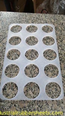 -60°C To +260°C 10 Bar Heat Resistant Silicone Rubber Washers , Silicone Rubber Gasket Various Colors