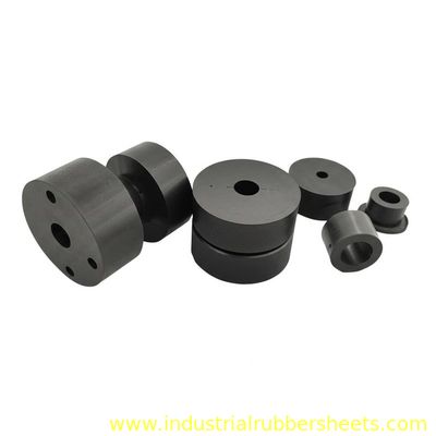 Custom Molded Rubber Shock Mounts with 40-60 Shore A Hardness and NBR Material for Industrial Vibration Dampening