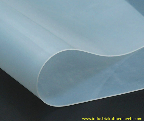 1-6mm FDA Food Grade Silicone Sheet 1.25g/cm3 Density