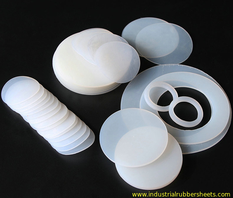 Food Grade Translucent , White Silicone Washer , Silicone Gasket , Silicone Seal , Silicone Ring
