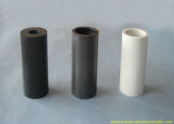 औद्योगिक ग्रेड ब्लैक एक्सट्रुइड PTFE ट्यूब भरा ग्रेफाइट या कार्बन ROHS एफसीसी एसजीएस