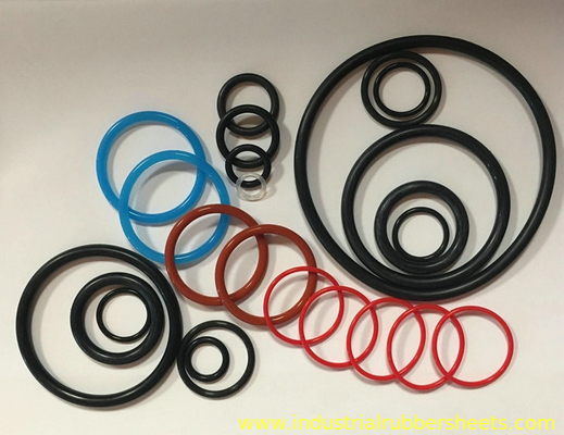 Red Silicone O Rings 10 Bar Pressure 30-60% Compression Set