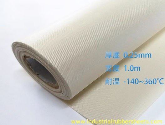 Non Stick Food Grade Chemical Resistant PTFE Coated Fiberglass Fabric and PTFE Coated Glass Cloth