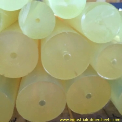 पीला पॉलिरुरेथेन या नायलॉन प्लास्टिक रॉड, 300 - 500 मिमी की लंबाई पु बार
