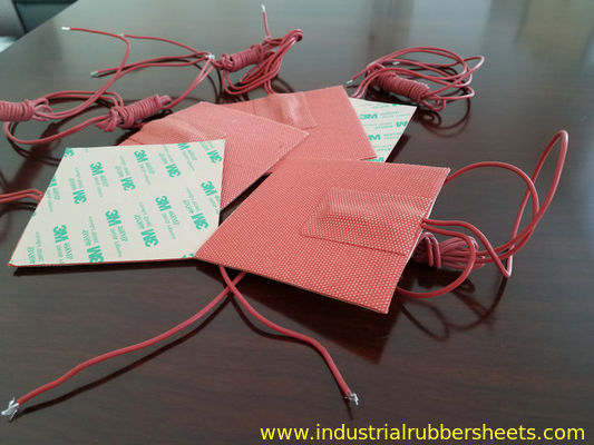 समान ताप के लिए 220-240V वोल्टेज के साथ वाटरप्रूफ नॉन-टॉक्सिक सिलिकॉन हीटर पैड