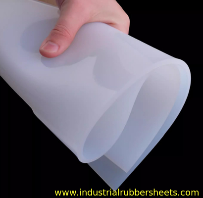 High Temp Resistant Silicone Rubber Sheet 0.1-50mm Thick FDA RoHS