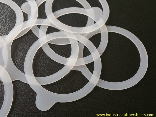 Custom Silicone Rubber Washer 1mm Thickness Food Grade FDA Compliant