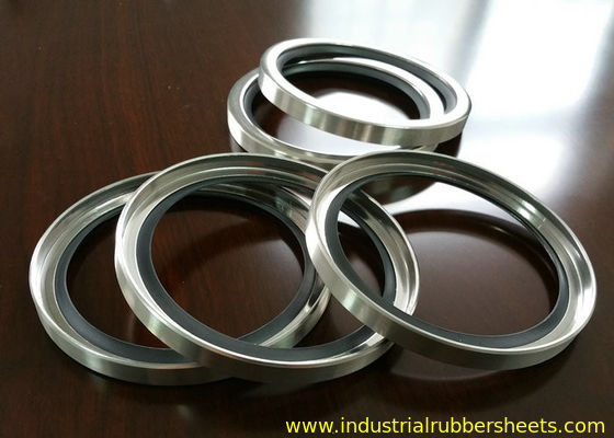 PTFE Oil Seal with Stainless Steel 304 and PTFE Carbon for Low Friction Single or Double Lips Shaft Sealing