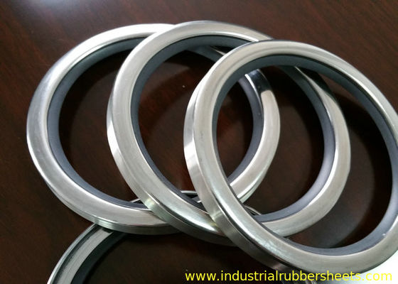 PTFE Oil Seal with Stainless Steel 304 and PTFE Carbon for Low Friction Single or Double Lips Shaft Sealing