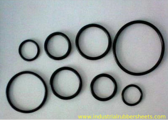 Oil Resistant Silicone Rubber Washers and NBR O Rings with 8-12Mpa Tensile Strength in Standard Size AS586 BS1516
