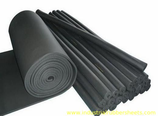 Fire Resistant B1 Closed-cell Structure Low Thermal Conductivity Rubber Sponge Sheet for Air Condition Insulation