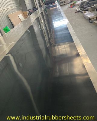 1m-2m Width Flame Retardant High Temperature Rubber Sheet Reinforced with 1PLY Glassfiber Or Aramid Fabric