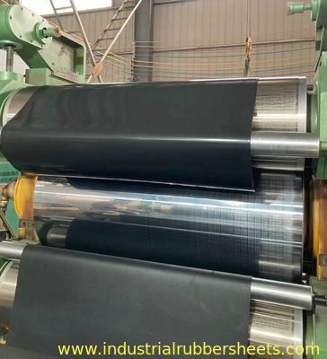 1m-2m Width Flame Retardant High Temperature Rubber Sheet Reinforced with 1PLY Glassfiber Or Aramid Fabric