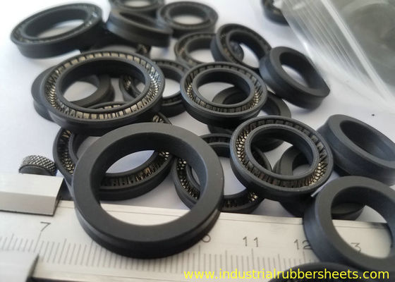 White or Black PTFE Oil Seal with SS304 or SS316 Insert Spring in Standard Size