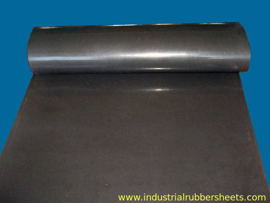 High Temperature Rubber Sheet with Hardness 75±5 Shore A, Elongation ≥200%, and Reinforced 1PLY Glassfiber Or Aramid Fabric