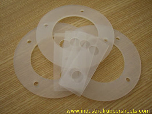 100% Virgin Silicone O Ring / White Silicone Rubber Seals Fuel Oil Resistance